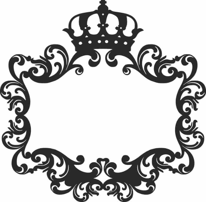 Free Download Vectors, Monogram For The Wedding Laser Cutting Free Laser Cut Vector