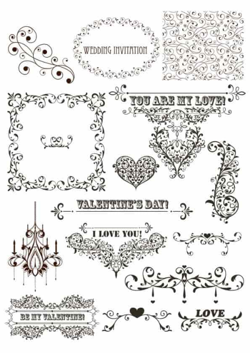 Free Download Vectors, Vintage Decor Free Laser Cut Vector