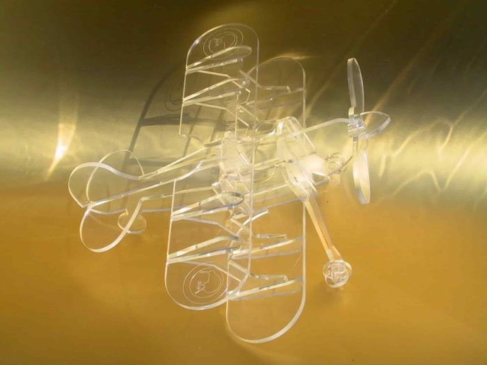 Free Download Vectors, Biplane Laser Cut Free Laser Cut Vector