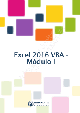 Excel 2016 VBA Module Book