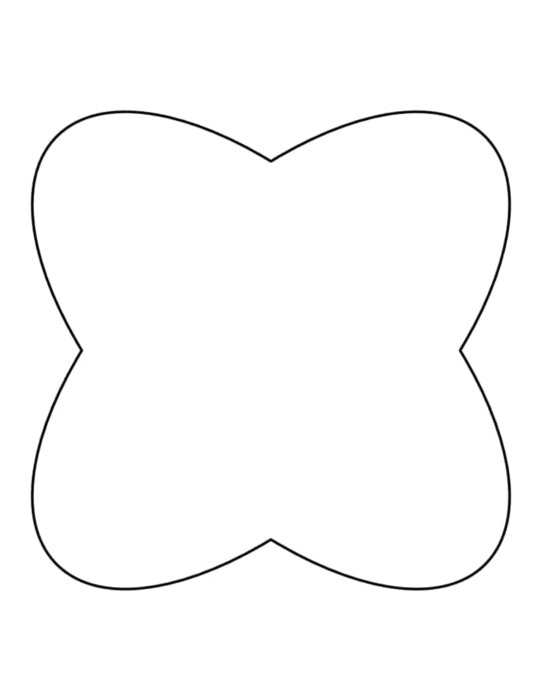 Free Download Vectors, Laser Cut Bubble Letter X Sticker Cut Out Vector