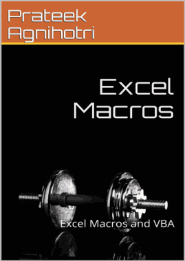 Excel Macros Excel Macros and VBA Book