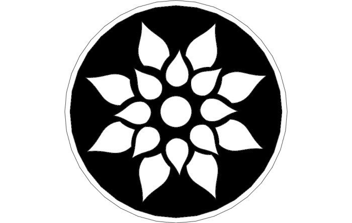 Free Download Vectors, Floral Design Laser Cut DXF File
