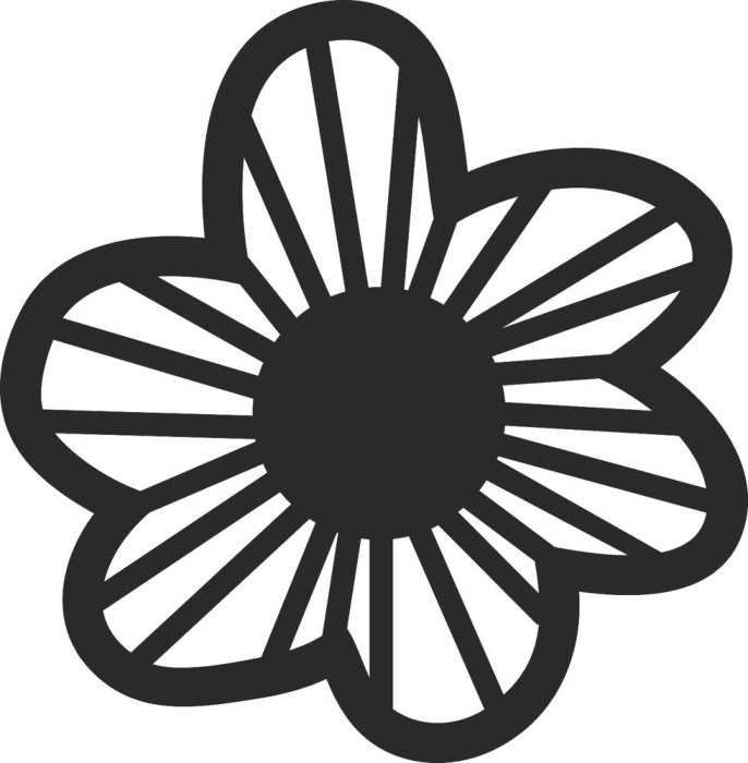 Free Download Vectors, Floral Vector Ornament Laser Cut DXF File