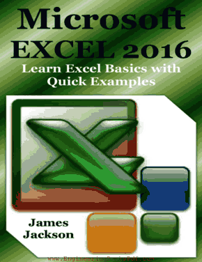 Microsoft Excel 2016 Learn Excel Basics with Quick Examples Book