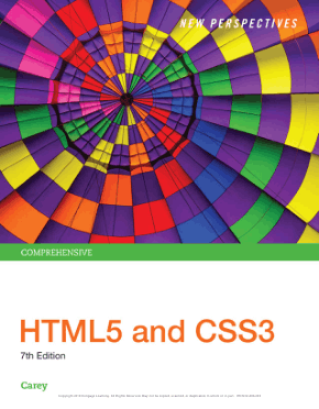 HTML5 and CSS3 Comprehensive 7th Edition Book