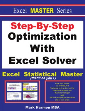 Step By Step Optimization with Excel Solver Book