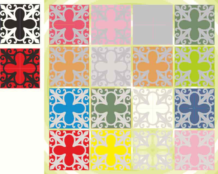Free Download Vectors, Collection Floral Free Laser Cut Vector