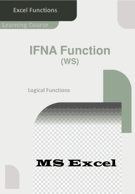 Excel IFNA Function How to Use in WS Book