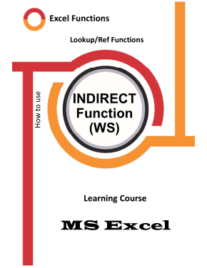 Excel INDIRECT Function How to Use in Worksheet Book