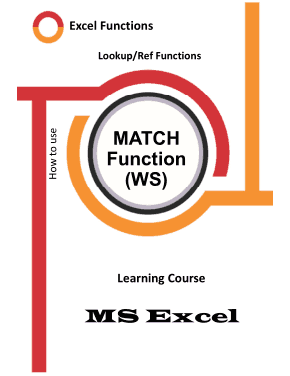 Excel MATCH Function How to Use in Worksheet Book
