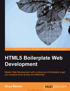 HTML5 Boilerplate Web Development Book