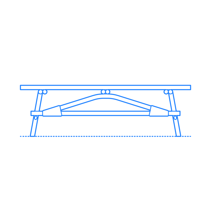 Free Download Vectors, Furniture Benches Ikea Tankvard Bench Outline Svg Vector