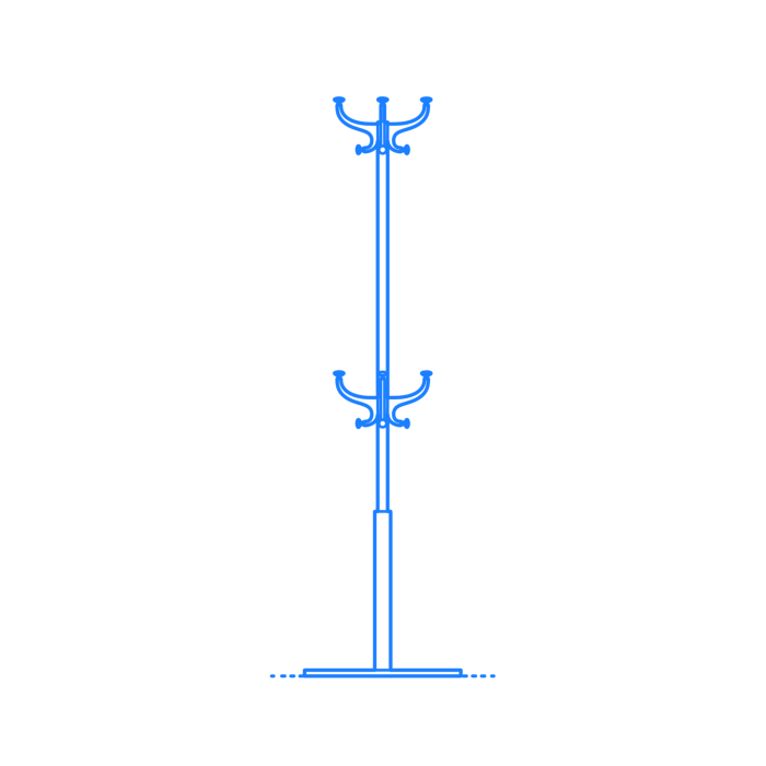 Free Download Vectors, Furniture Coat Rack Hat Stand Ikea Hemnes Hat Coat Stand Line Art Svg Vector