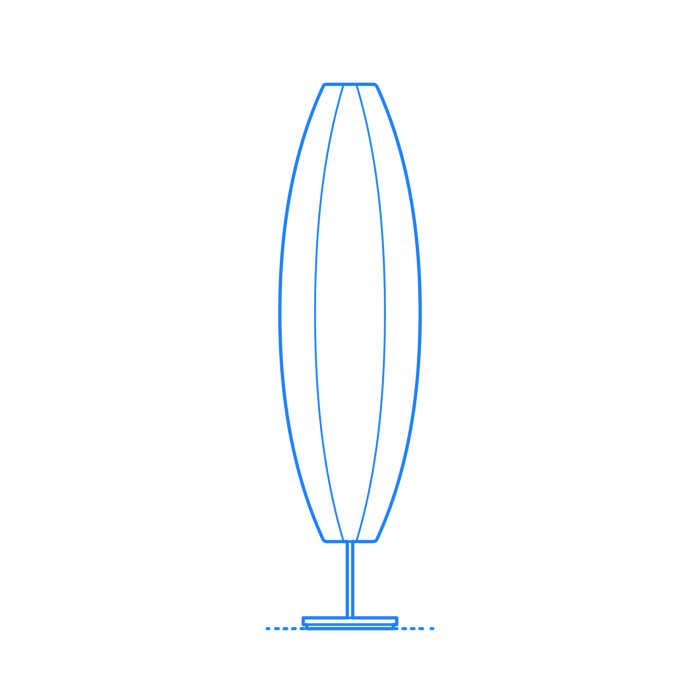 Free Download Vectors, Furniture Floor Lamps Ikea Solleftea Floor Lamp Line Tracing Svg Vector