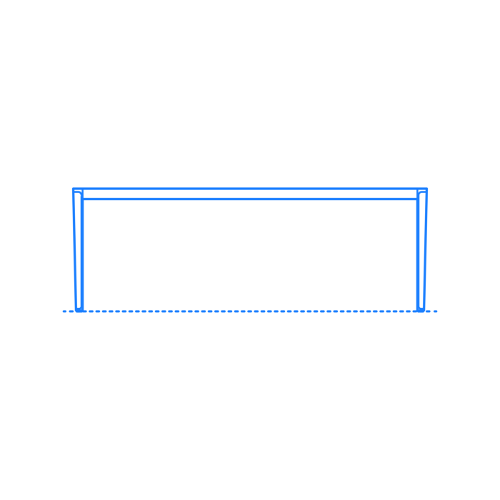 Free Download Vectors, Furniture Outdoor Tables Ikea Tegelon Outdoor Table Large Outline Svg Vector