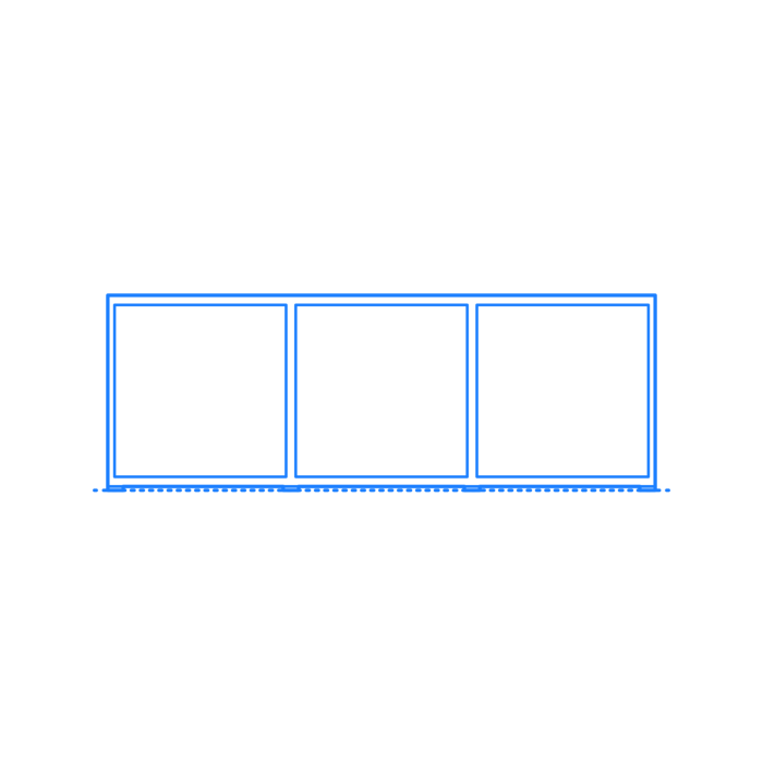Free Download Vectors, Furniture Tv Stand Ikea Besta Tv Unit 3 Bay Tall Line Art Svg Vector