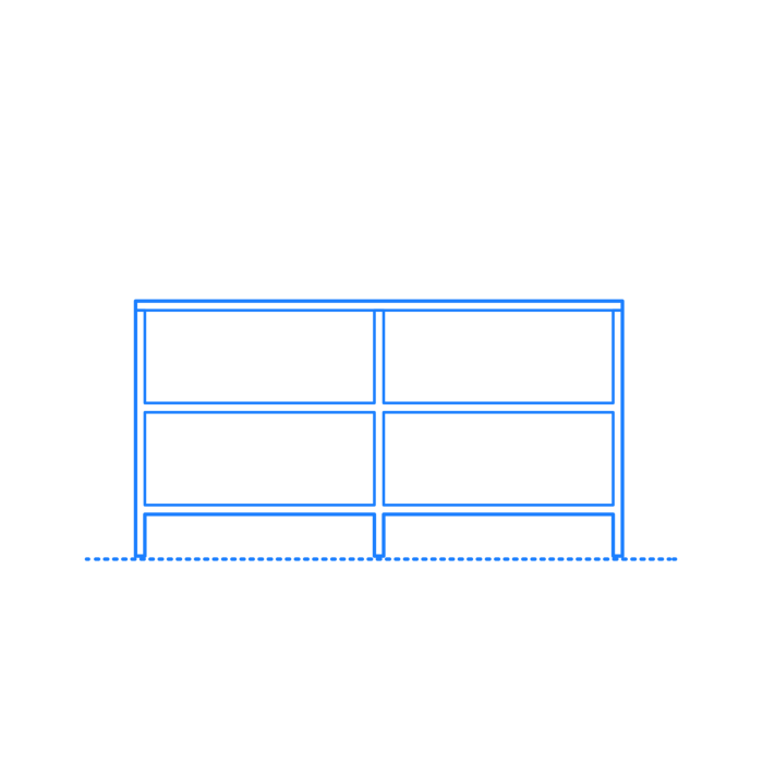 Free Download Vectors, Furniture Tv Stand Tv Console Ikea Vittsjo Tv Unit Line Tracing Svg Vector