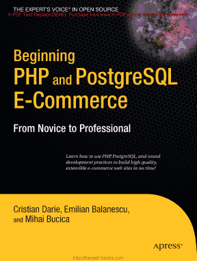 Beginning PHP And Postgresql ECommerce Book