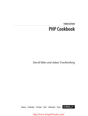 PHP Cookbook 3rd Edition Book