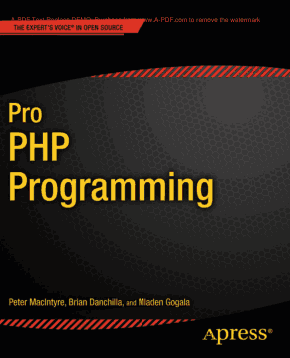 Pro PHP Programming Book