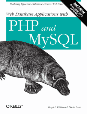 Web Database Applications With PHP And MySQL Book