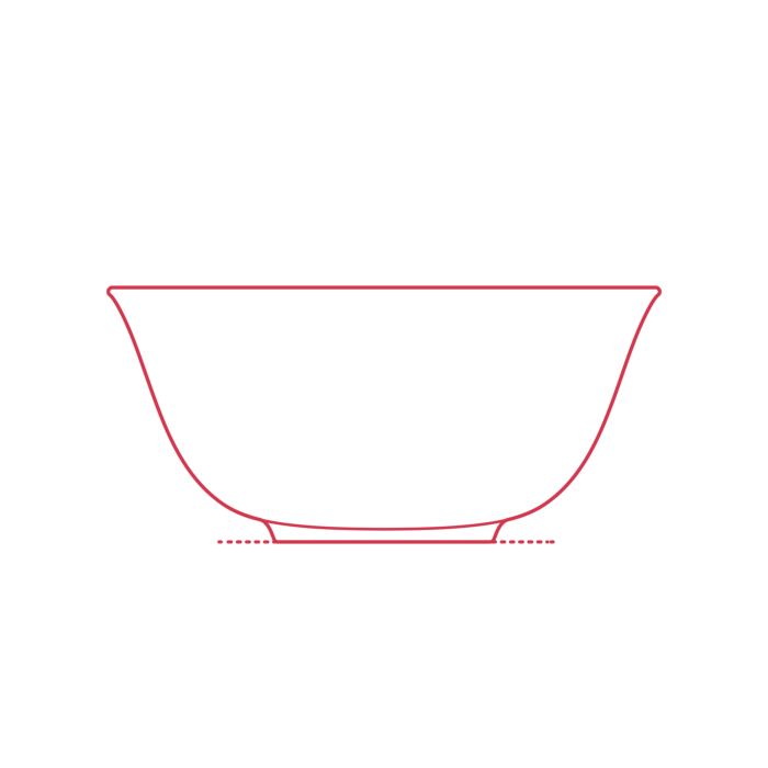 Free Download Vectors, Objects Bowls Ikea Upplaga Bowl 6.5 Inch Drawing Svg Vector