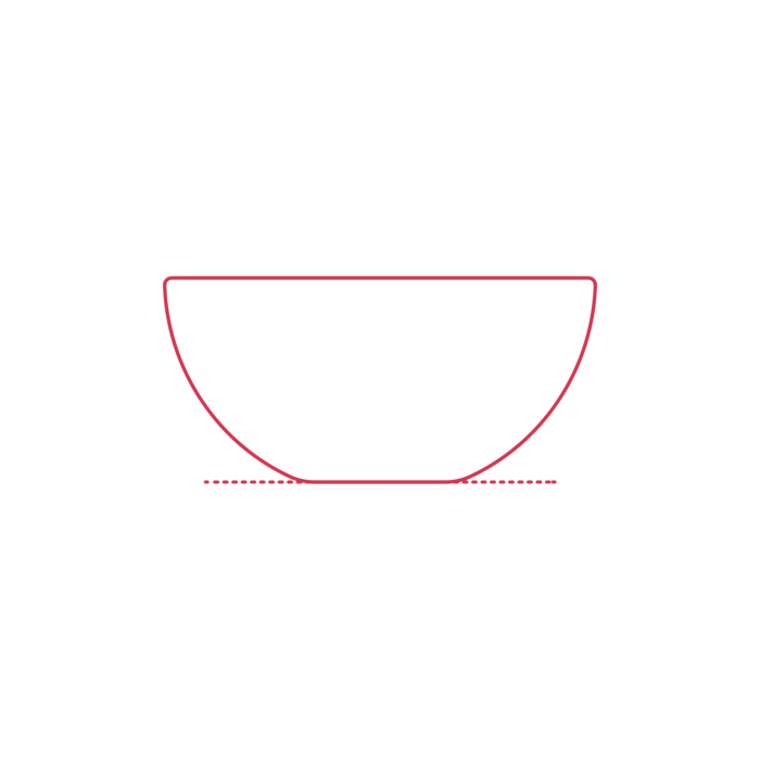 Free Download Vectors, Objects Serving Bowls Ikea Blanda Matt Serving Bowl 5 Inch Drawing Svg Vector