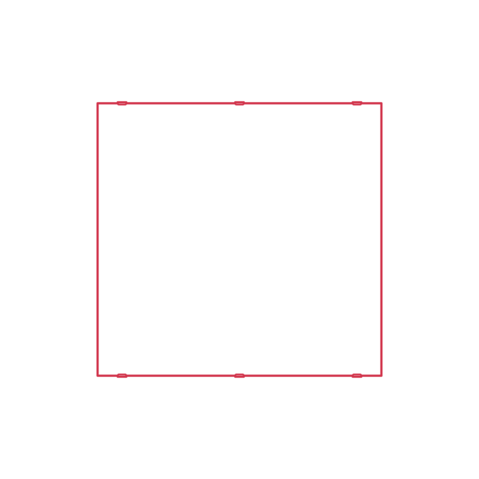 Free Download Vectors, Objects Wall Mirrors Ikea Lettan Mirror Square Outline Svg Vector