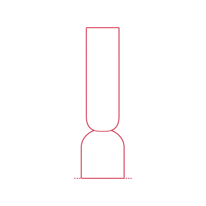 Free Download Vectors, Objects Decorative Vases Dual Vase Medium Line Art Svg Vector