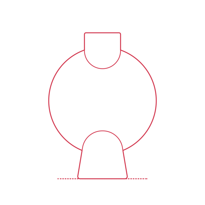 Free Download Vectors, Objects Decorative Vases Sphere Vase Bubble Mini Outline Svg Vector