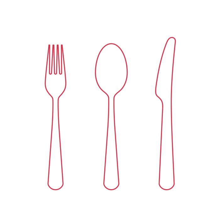 Free Download Vectors, Objects Flatware Sets Outline Svg Vector