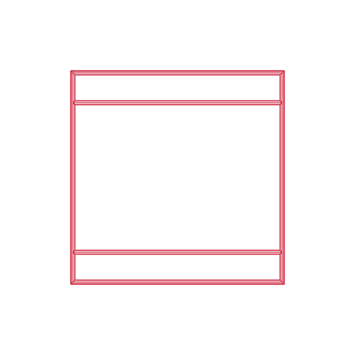Free Download Vectors, Objects Wall Mirrors Magis Vitrail Mirror Square Line Art Svg Vector