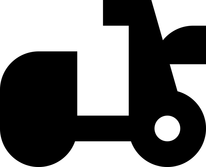 Free Download Vectors, Scooter Icon Svg