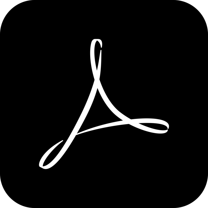 Free Download Vectors, Acrobat Icon Svg