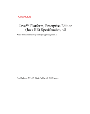 Java Platform Enterprise Edition Java EE Specification v8 Book