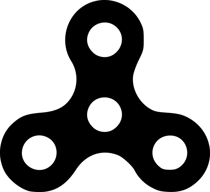 Free Download Vectors, Fidget Spinner Icon Svg Vector