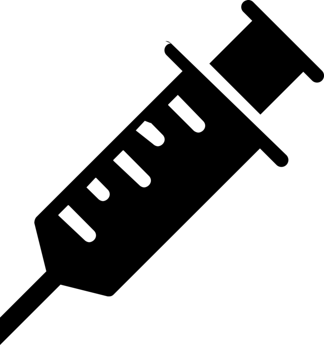 Free Download Vectors, Medical Syringe Icon Svg