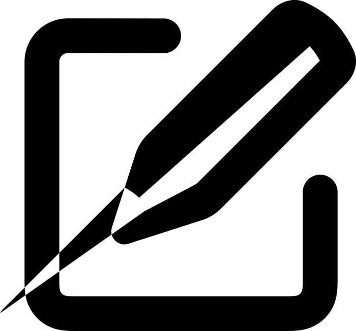 Free Vector, Write Icon Svg Vector