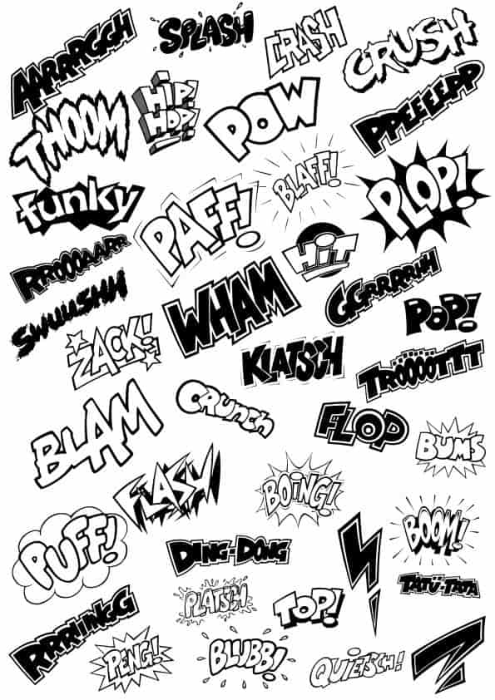 Free Download Vectors, Comix Free Laser Cut Vector