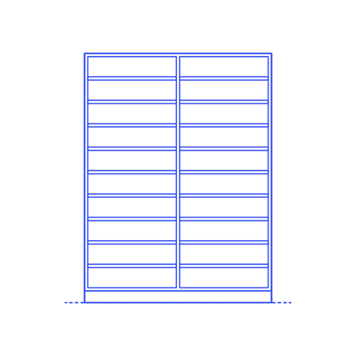 Free Download Vectors, Layouts Pantries Reach In Framed Equal Small Line Art Svg Vector