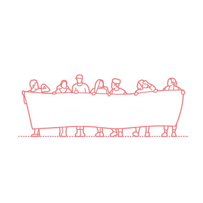 Free Download Vectors, Humans Protest Protesters Holding Signs Group Outline Svg Vector