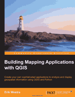 Building Mapping Applications with QGIS display geospatial using QGIS and Python Book