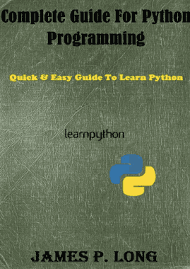 Complete Guide For Python Programming Book