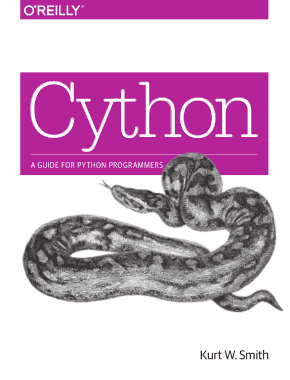 Cython A guide for Python programmers Book