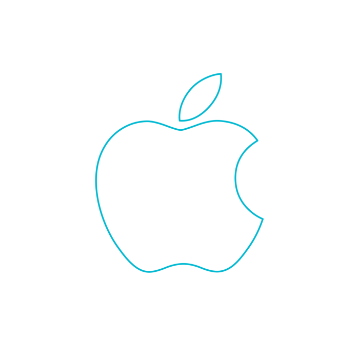 Free Download Vectors, Digital Brands Apple Digital Sketch Svg Design
