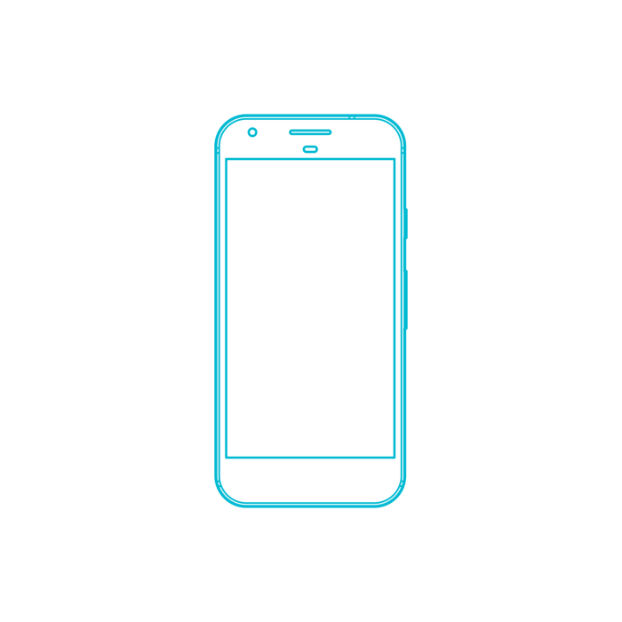Free Download Vectors, Digital Google Pixel Products Google Pixel 1St Gen Editable Svg Line Art