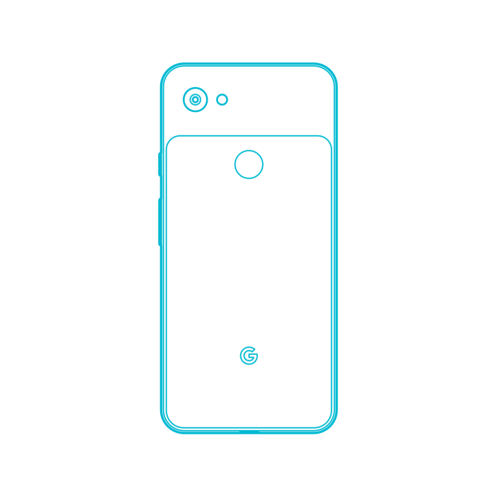 Free Download Vectors, Digital Google Products Google Pixel 3A Xl Craft Design Svg File