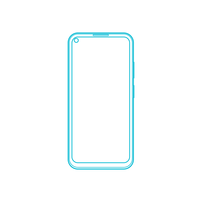 Free Download Vectors, Digital Huawei Phones Huawei P40 Lite Blueprint Style Svg Vector