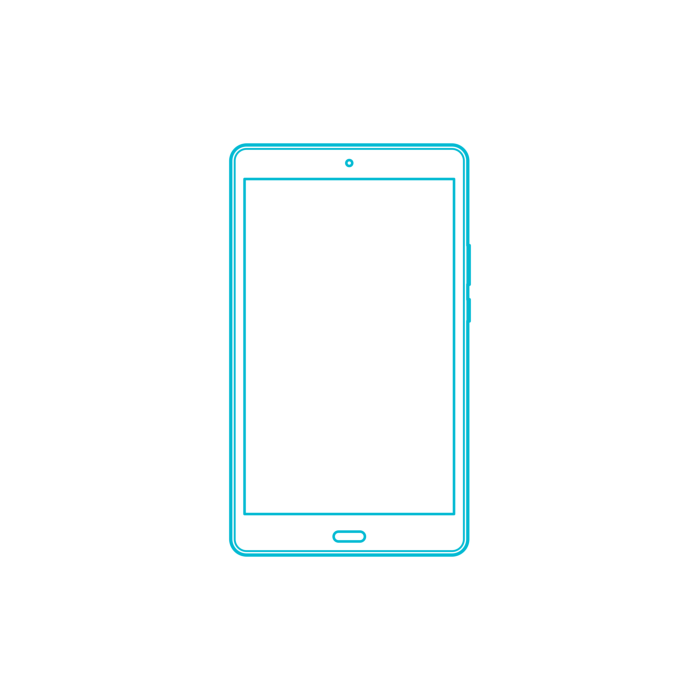 Free Download Vectors, Digital Huawei Tablets Huawei Mediapad M3 Lite 8 Inch Cad Style Svg Vector